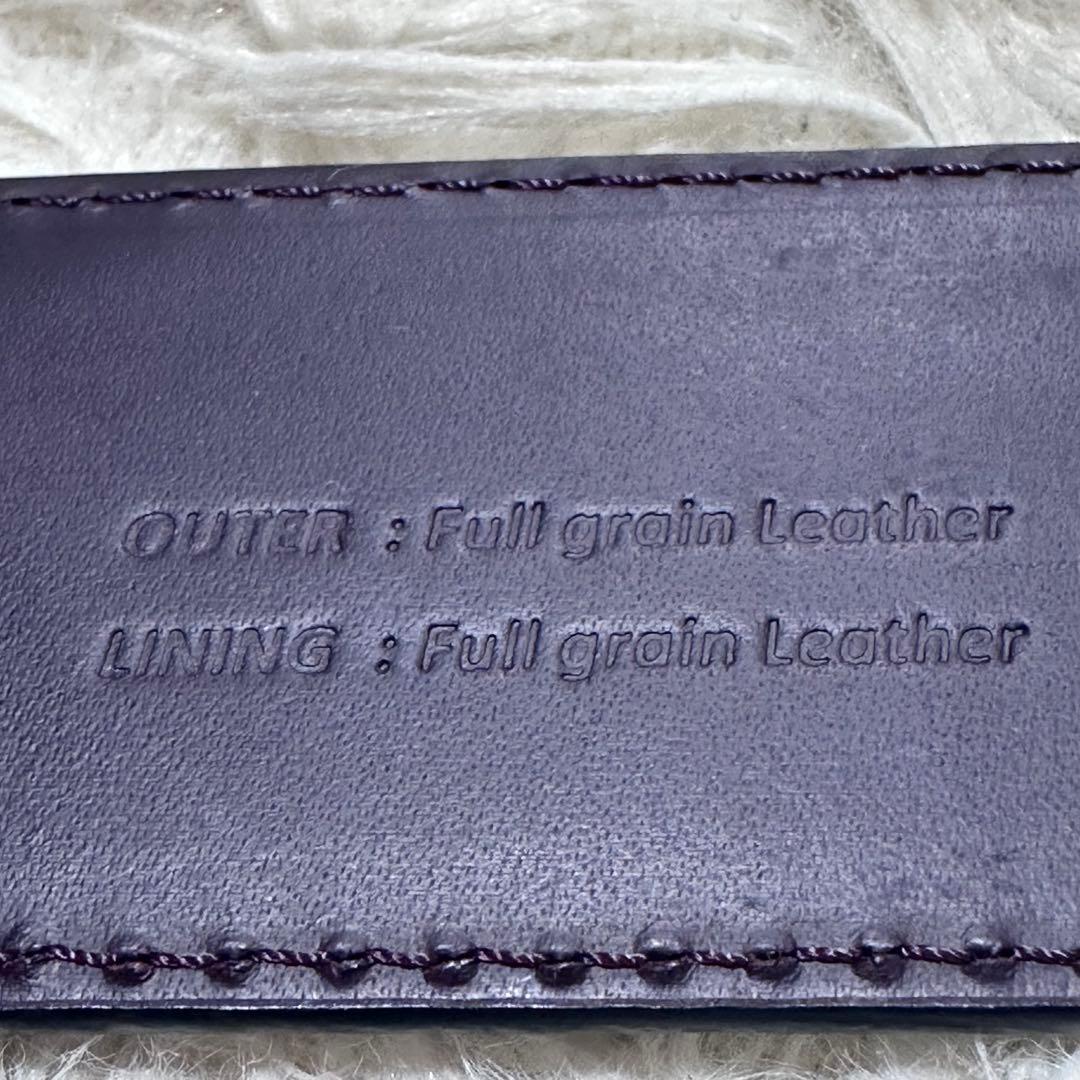 Elliot Rhodes 本革 スワロ装飾バックル ベルト