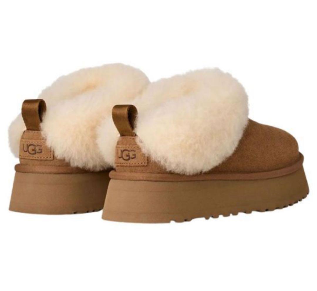 ★新品未使用★ UGG アグ Tazzelle（タゼル）厚底チェスナット25cm