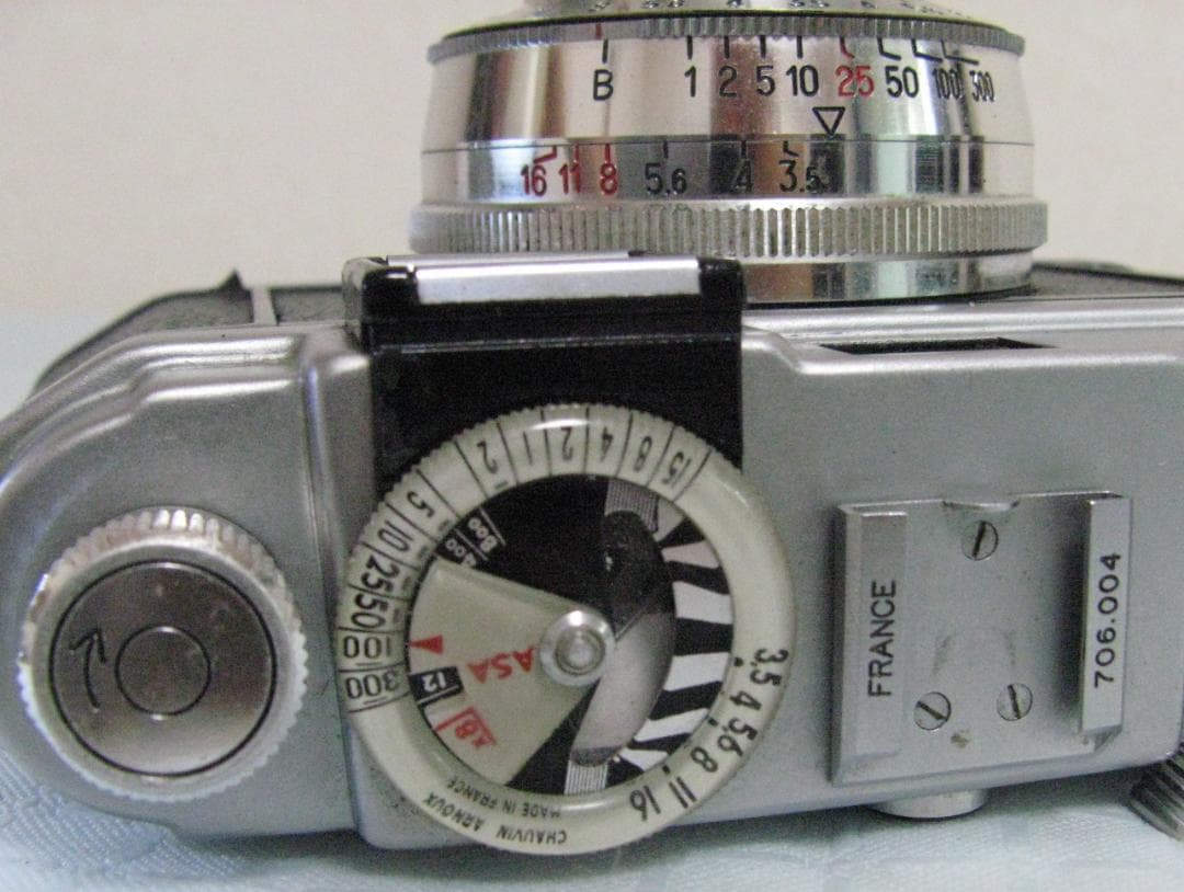 ★フォカスポーIC Foca Sport IC 1957年頃 セレン式露出計内蔵