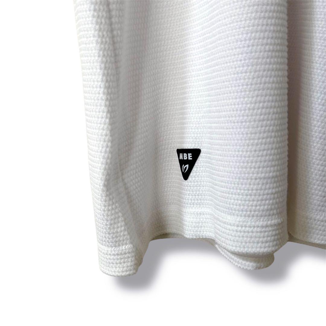 新品未使用　MBE ポップコーン 超薄地裏地付き　ポロシャツ　メッシュ