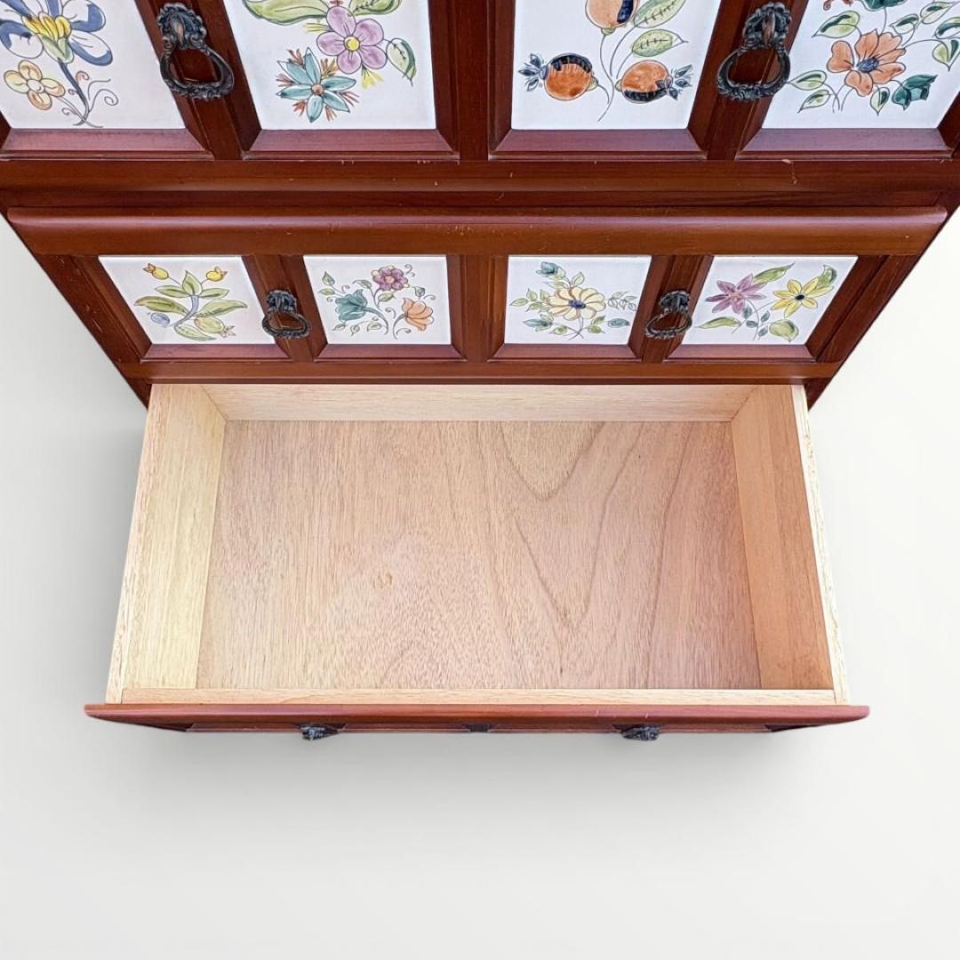 ACTUS アクタス バレンシア チェスト タイル スペイン 天然木 廃盤