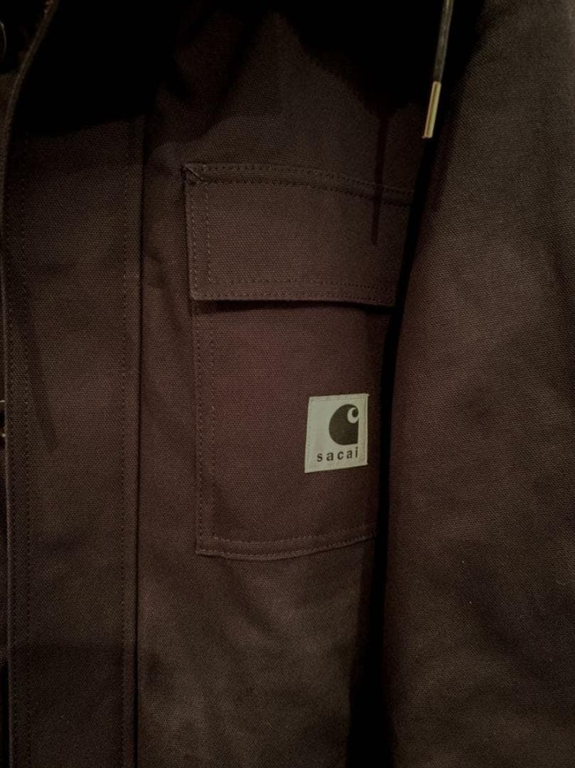 23AW sacai×Carhartt WIPシベリアンパーカー size3