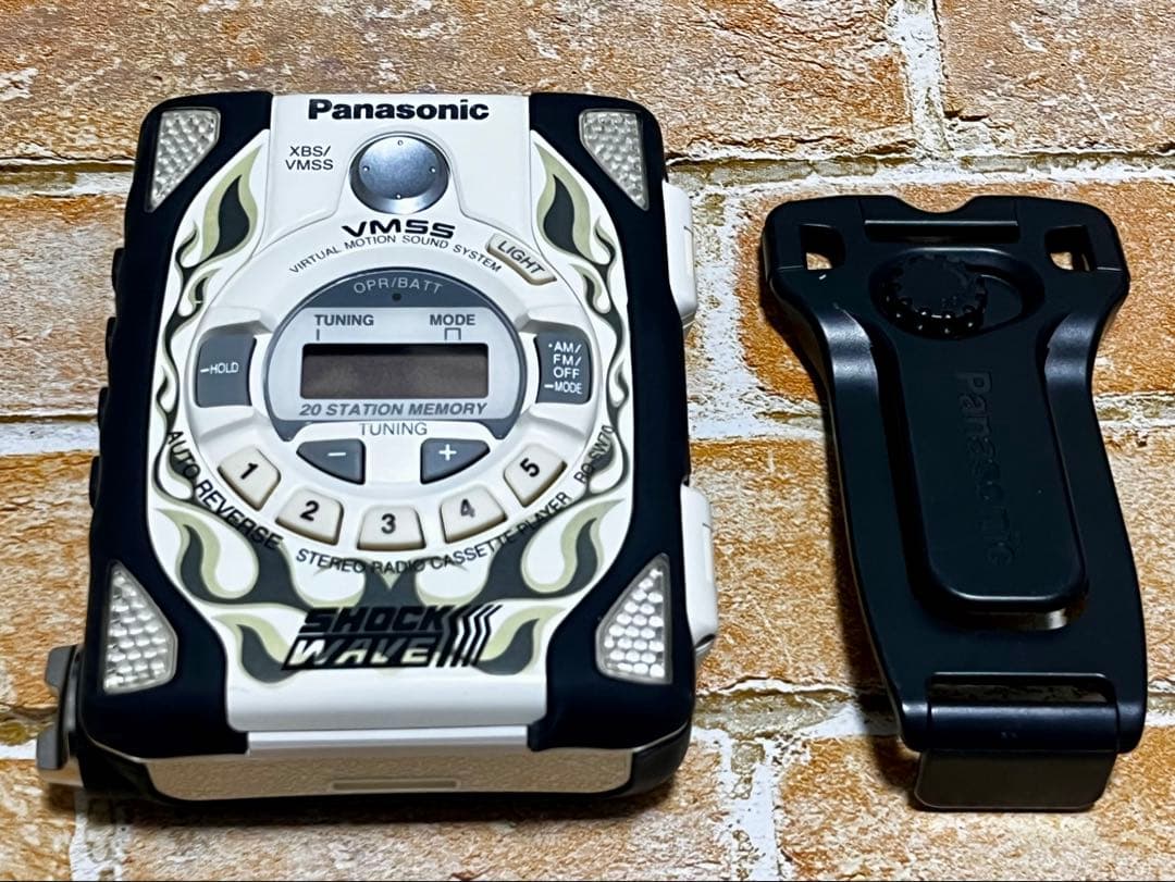 【動作品】Panasonic SHOCKWAVE RQ-SW70 バックル付き
