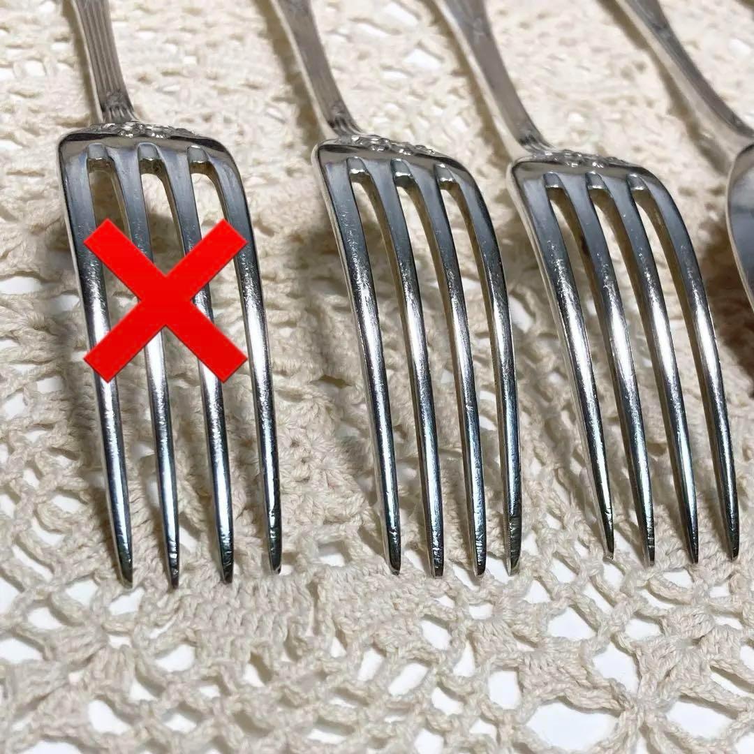 【MiMi】カトラリー２セットフランスアンティーク✨️可愛いリボンモチーフ