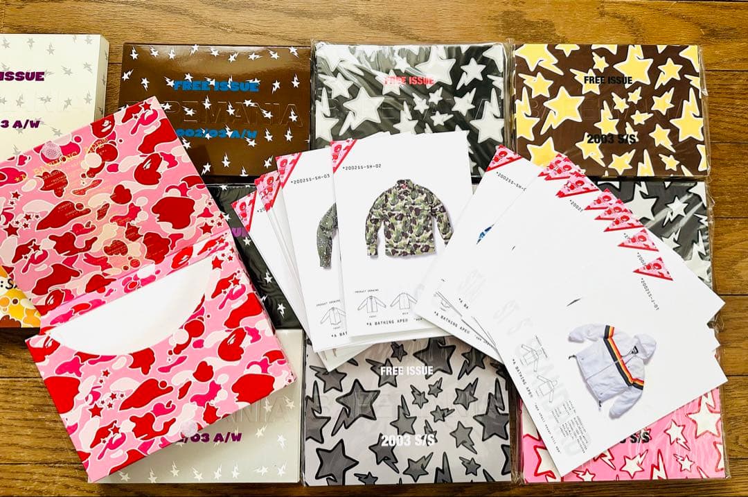 Anybuy様希少レア APE 初期 BAPEMANIA ベイプマニア 12個