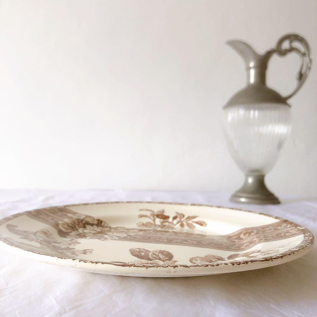 グランデポ　エミールブルジョワ　ディナープレート G フランスアンティーク食器