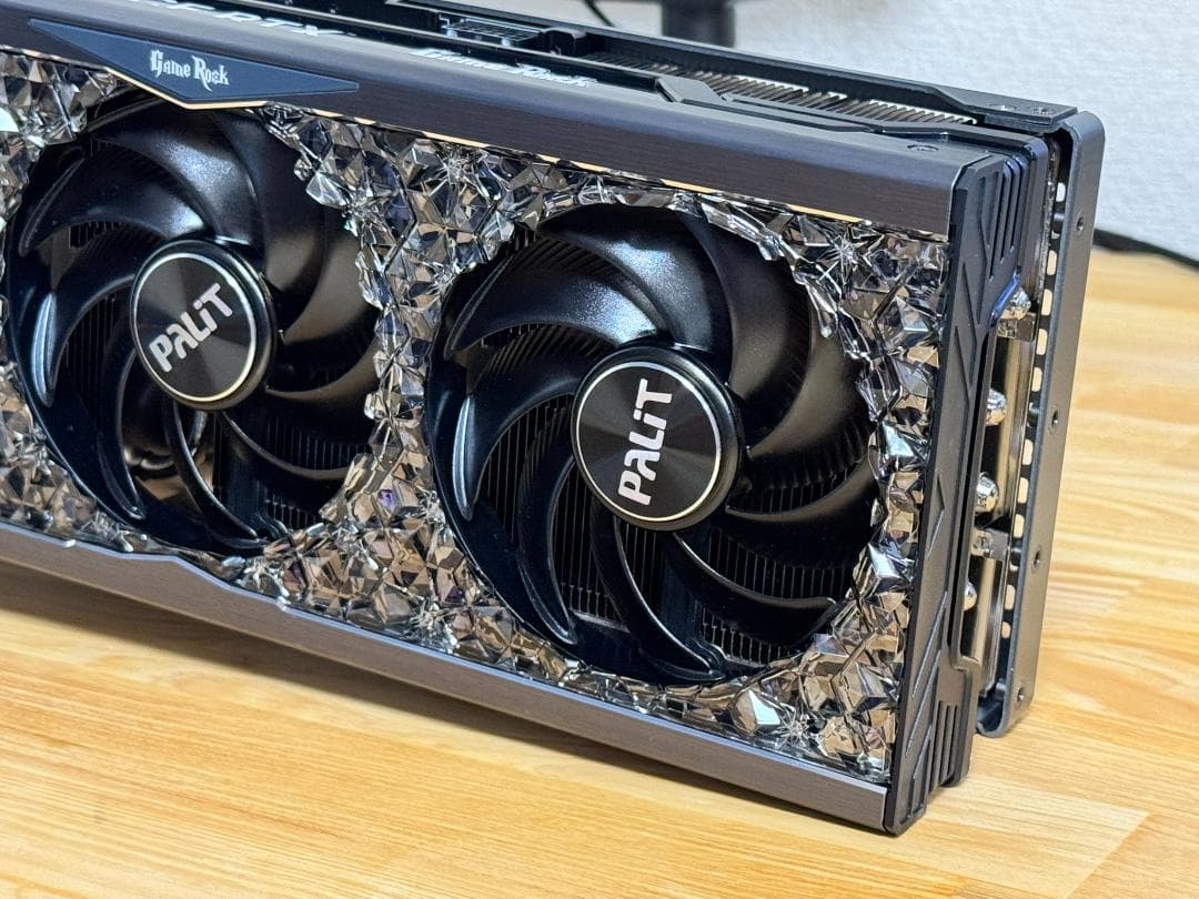 Palit RTX 4090 GameRock OmniBlack 動作確認済