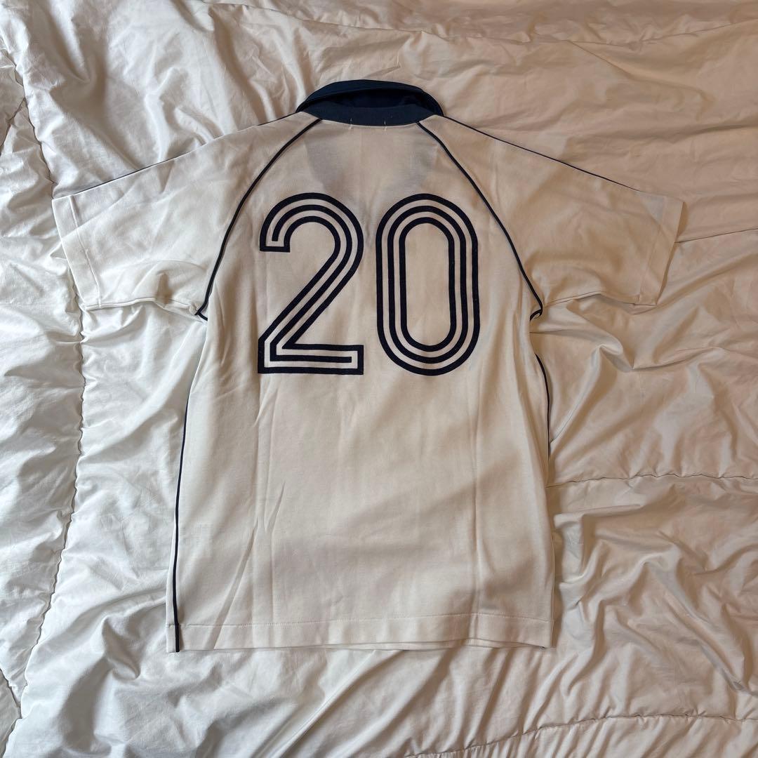 菅田将暉着用80s adidas skipper game shirts
