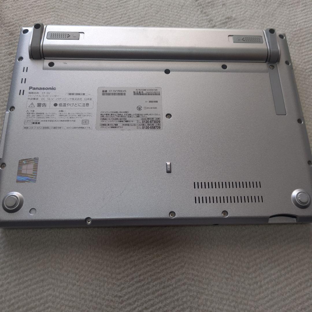 レッツノート　CF-SV1 メモリー16GB Windows 11　2022年