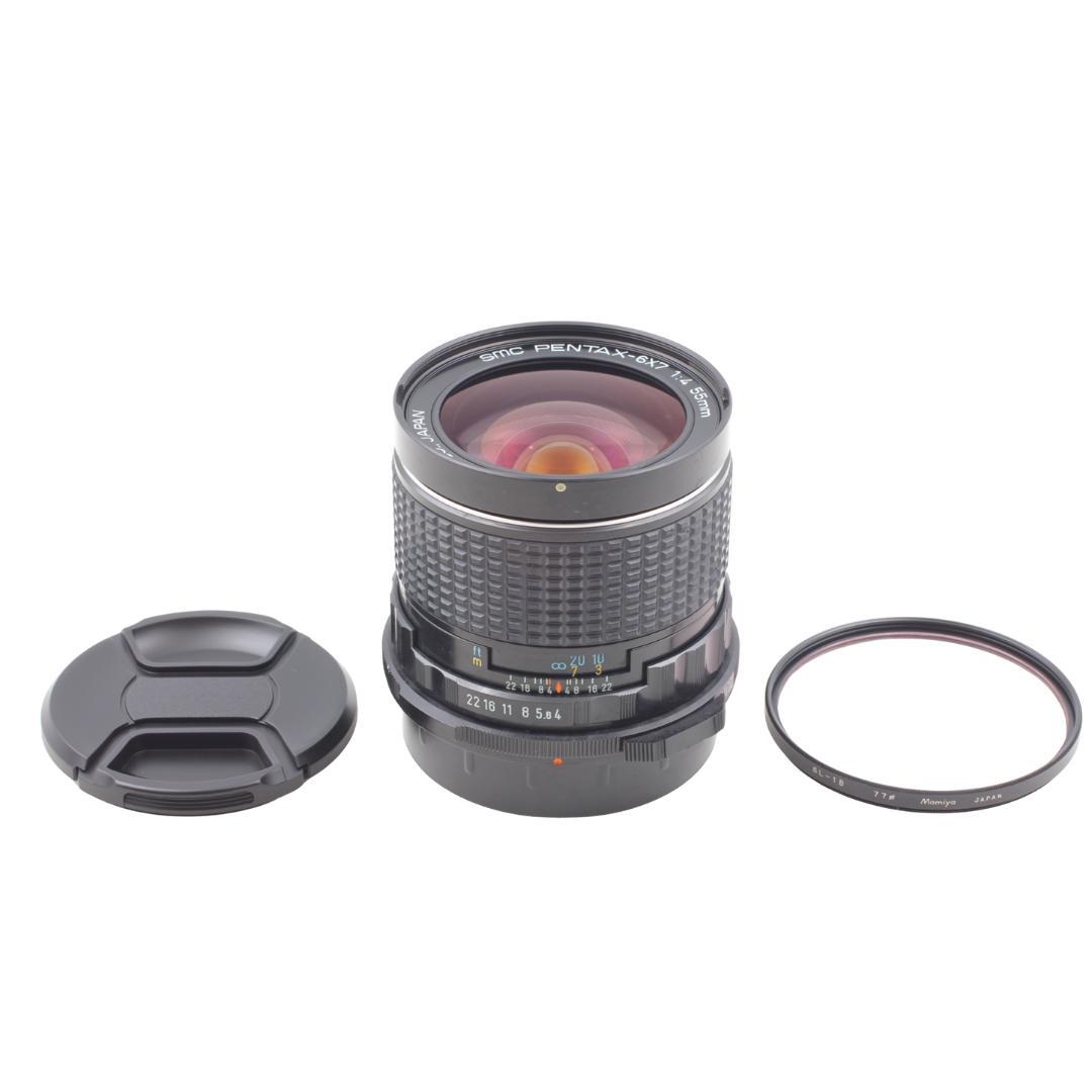 【美品】ペンタックス 中判レンズ Pentax6x7 SMC 55mm F4