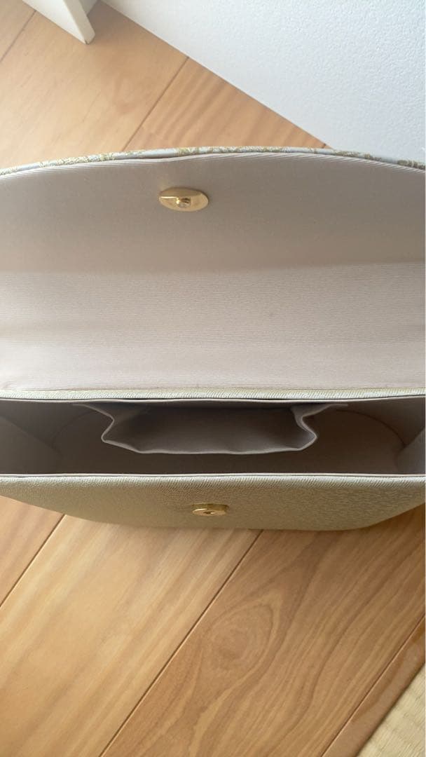 紗織 美品 草履バッグセット パールトーン 入学式 結婚式 成人式