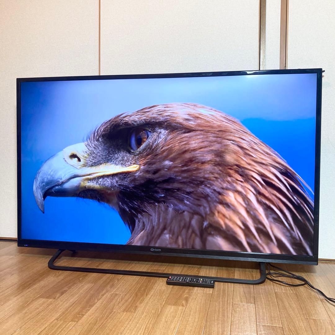美品 山善 4K 60インチ テレビ QRIOM QRS-60U4K 2018年