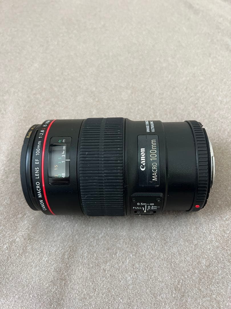 レンズ(単焦点) Canon EF 100mm f/2.8L Macro IS USM