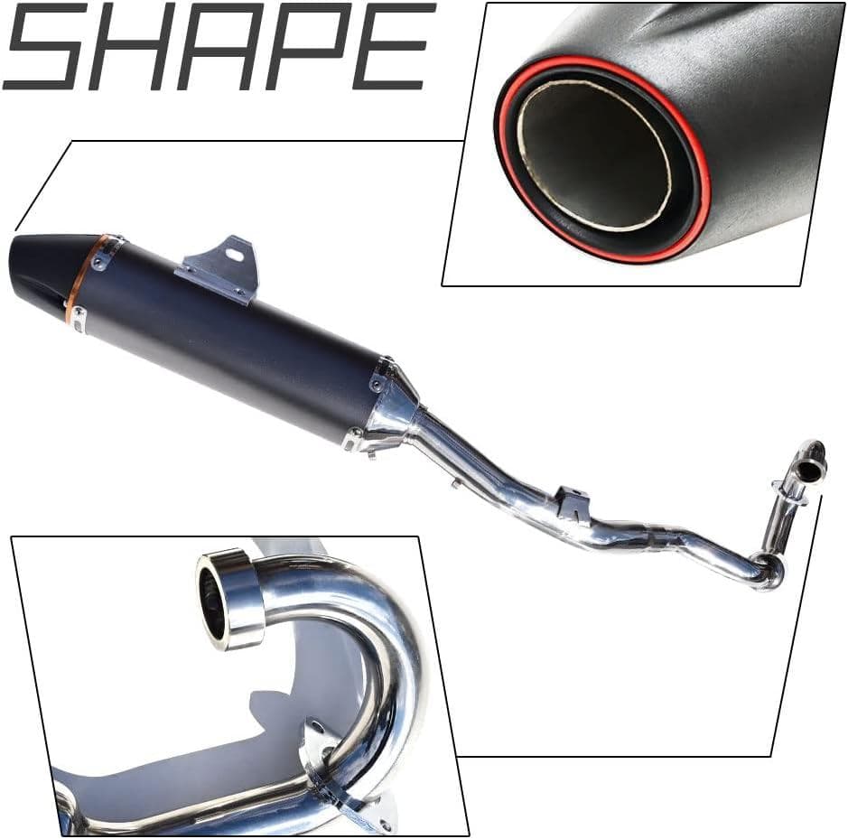 TTR230/TW200 対応 マフラー スリップオンマフラー