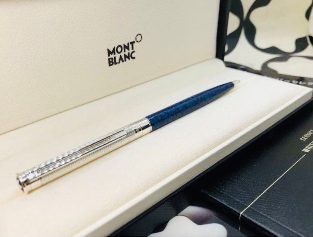 モンブラン　未使用！幸運を呼び寄せる！入手困難逸品ラピスデザイン★ノブレスドゥエ