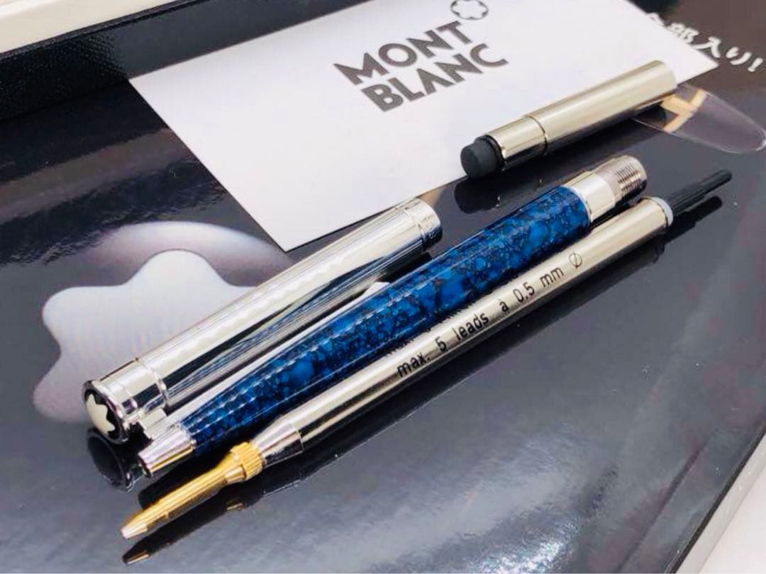 モンブラン　未使用！幸運を呼び寄せる！入手困難逸品ラピスデザイン★ノブレスドゥエ
