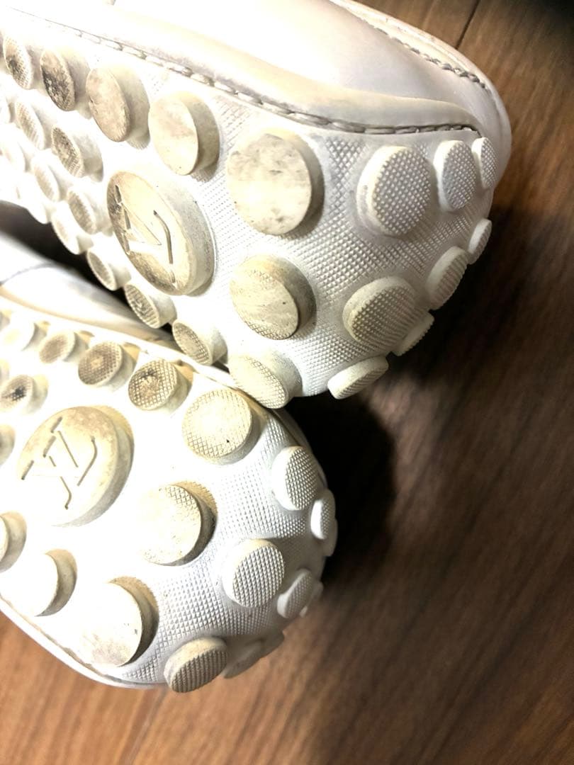 お値下げ✨ルイヴィトン✨ドライビングシューズ、ホワイト