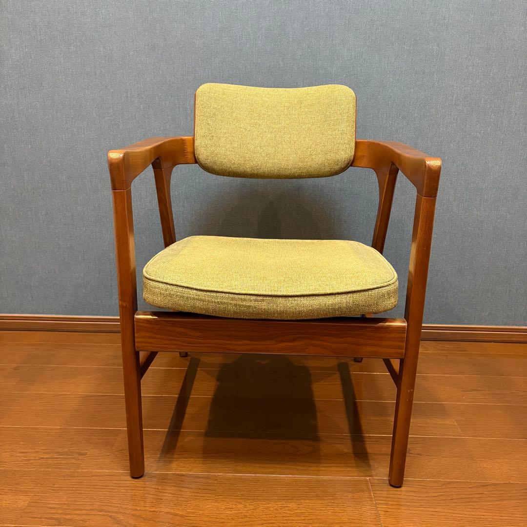 アクメファニチャー　ワーナーアームチェア　グリーン