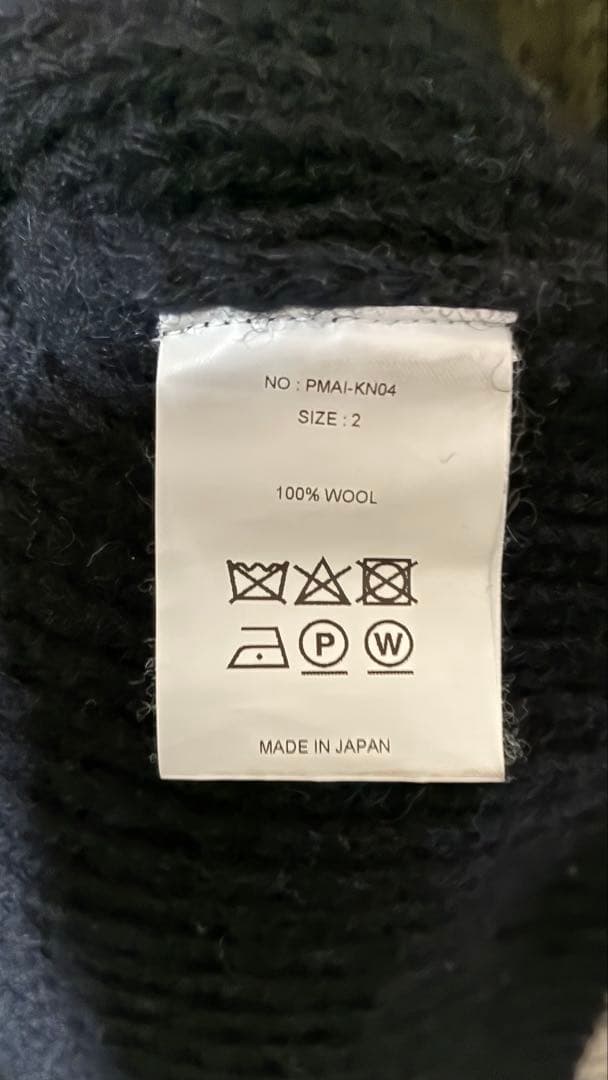 フィグベル　PHIGVEL MAKERS & CO ストライプニットセーター