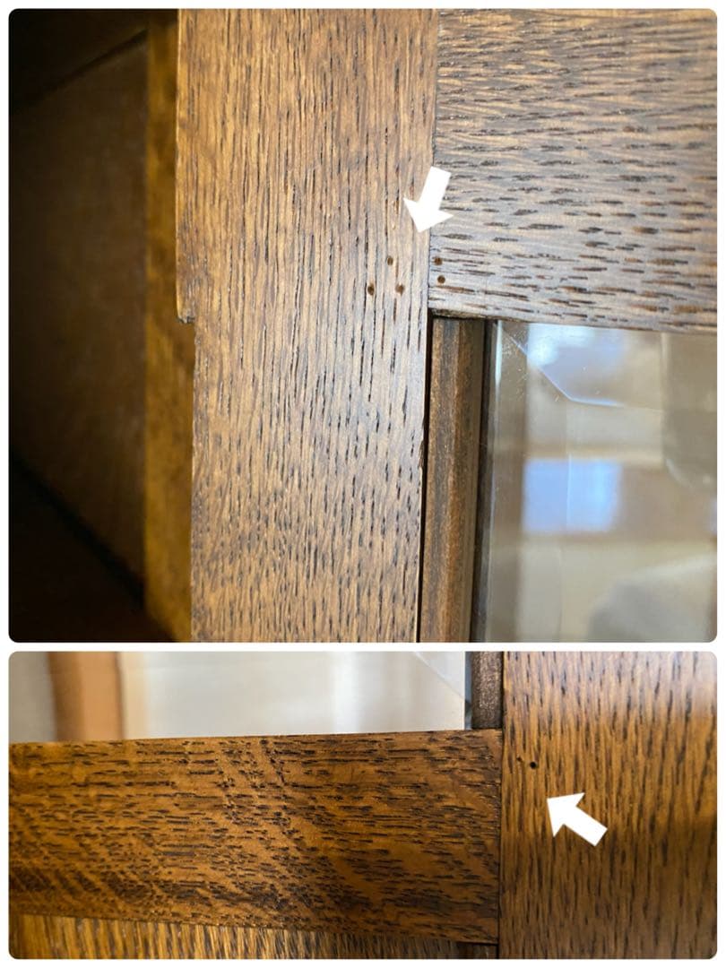 葉山ガーデン　書棚　キャビネット　葉山家具　クラシック