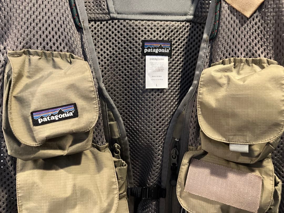 patagonia フィッシングベスト メッシュベスト