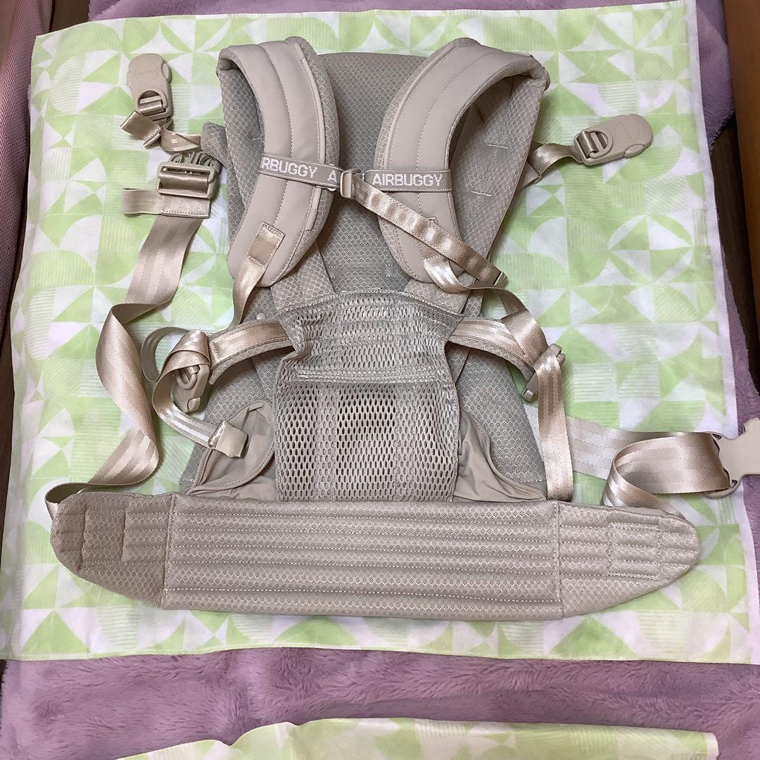 エアバギー抱っこ紐(サンドアッシュ)
