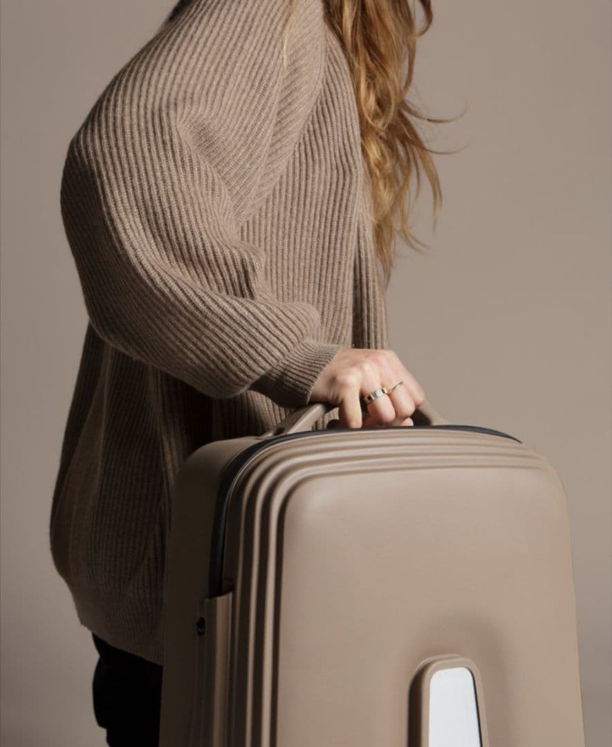 ♦新品♦ キャリーバッグ イタリア製 ブラウン 機内持込OK スーツケース 30