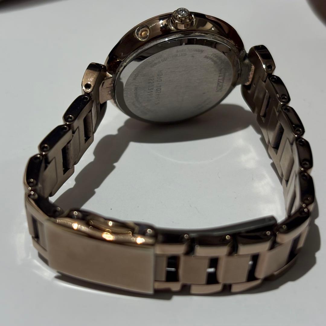 【希少】シチズン xC 25周年記念　5Pダイヤ シェル　ES9467-54X