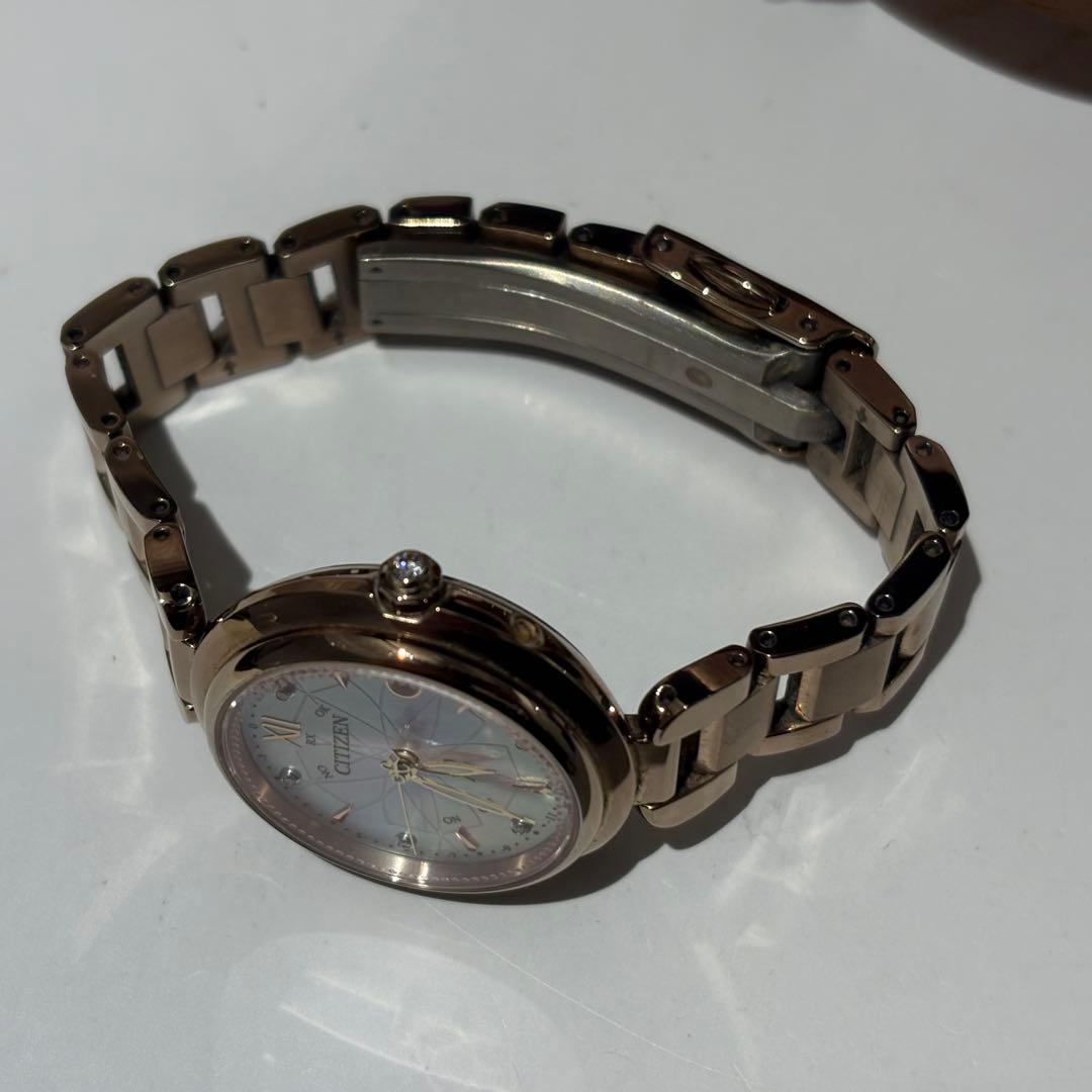 【希少】シチズン xC 25周年記念　5Pダイヤ シェル　ES9467-54X