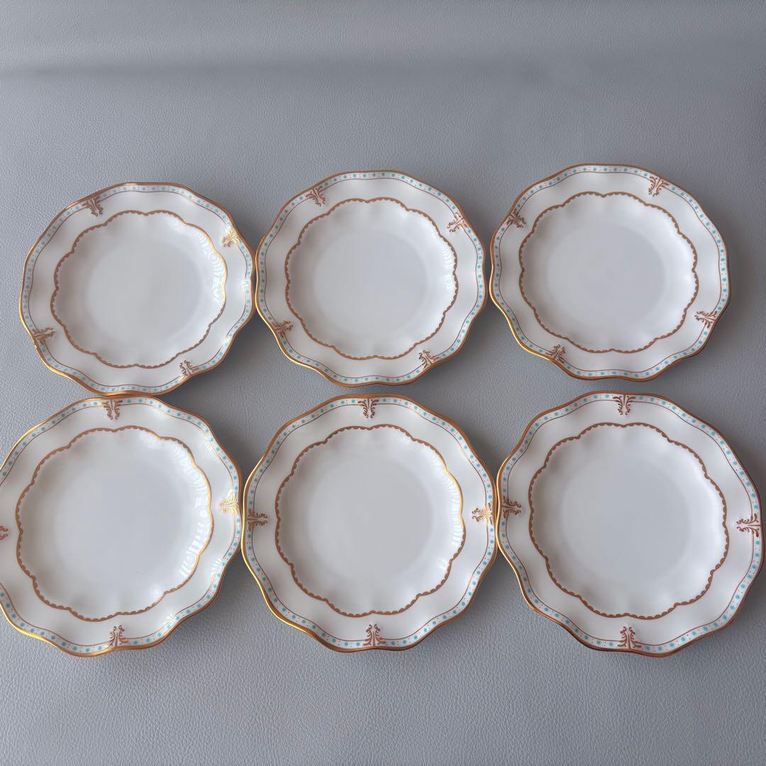 ロイヤルクラウンダービー　ロンバディ　プレート　6枚セット