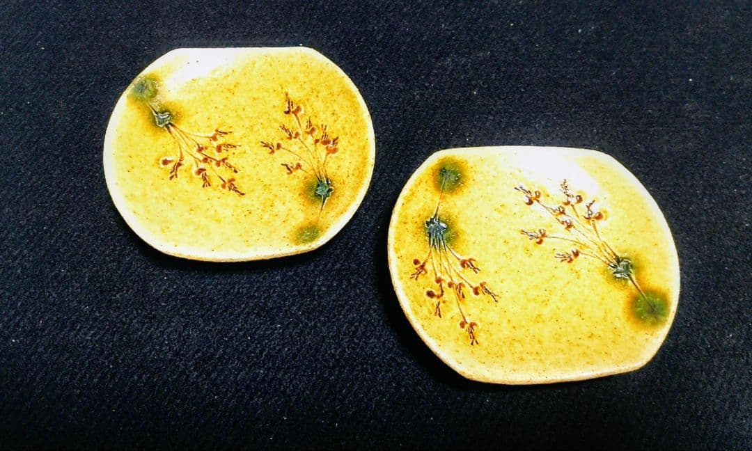 黄瀬戸　豆皿　5枚セット