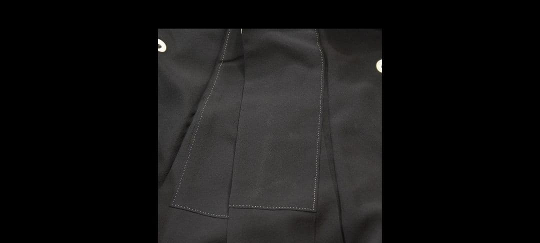 裄丈71cm　170cm　トールサイズ　正絹黒留袖　結婚式