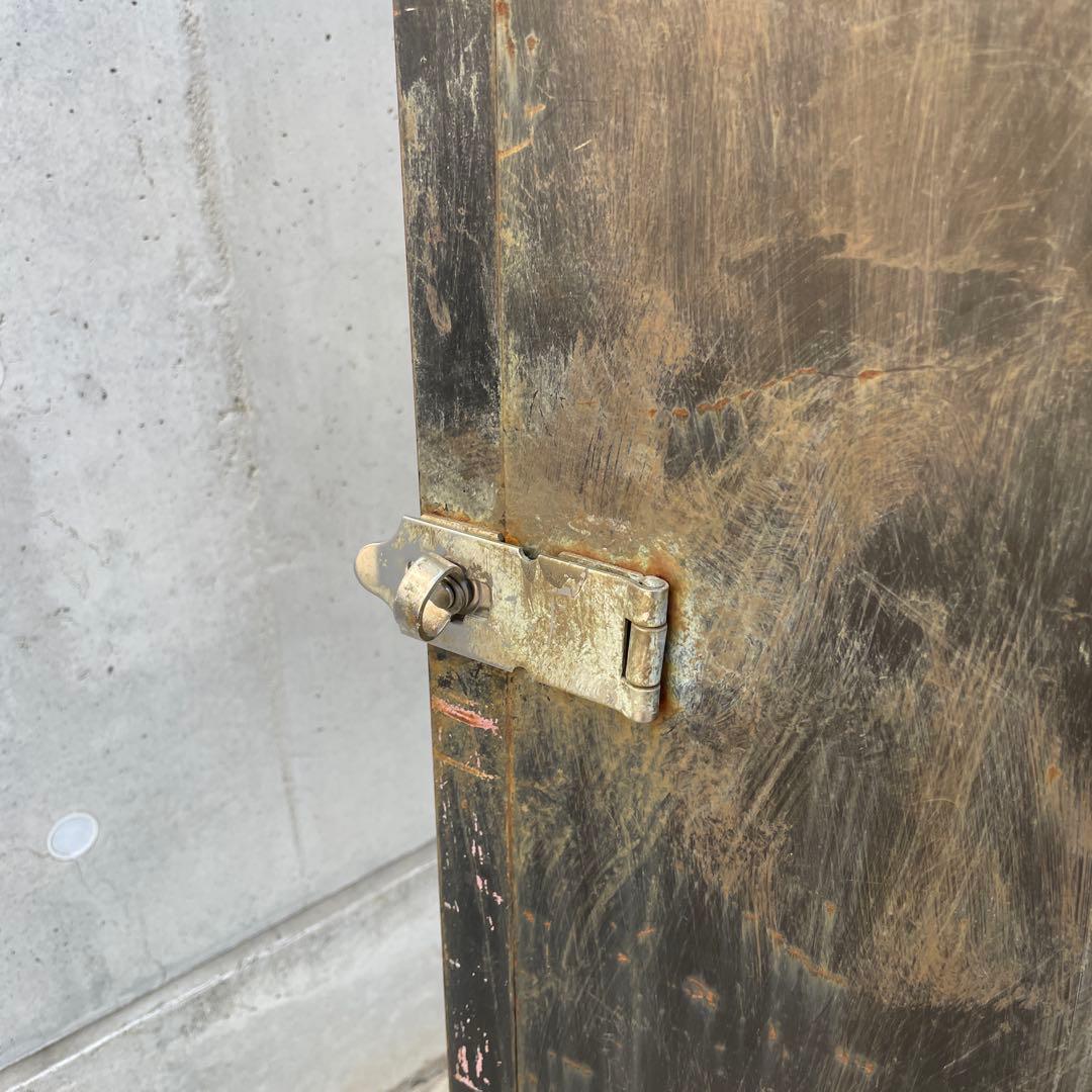 1910s ヴィンテージ 金属製ハンガーラック キャスター付き　インダストリアル