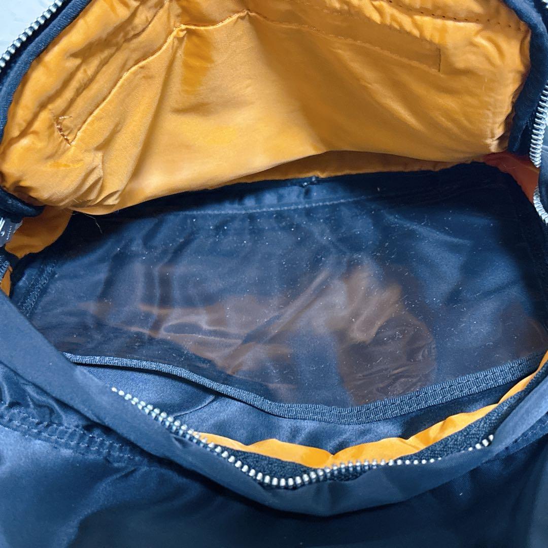 Porter ポーター　リュック　黒　オレンジ