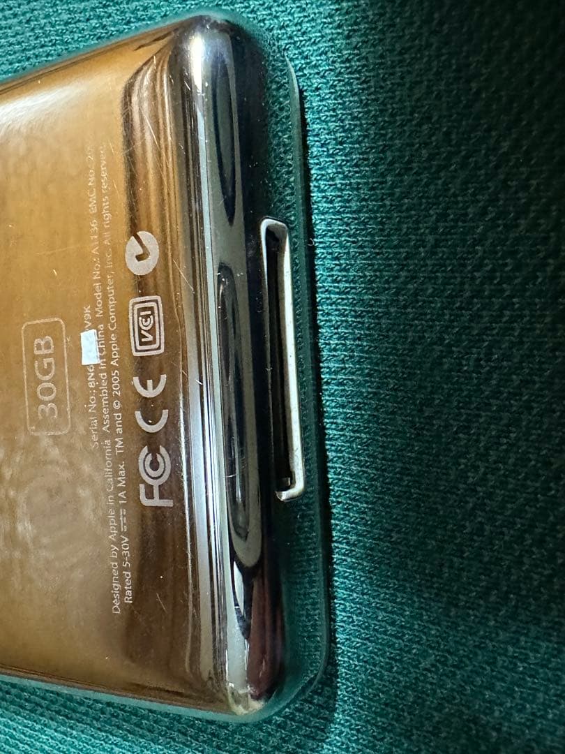 iPod Classic 5.5世代 MA444 30GB新品のバッテリー