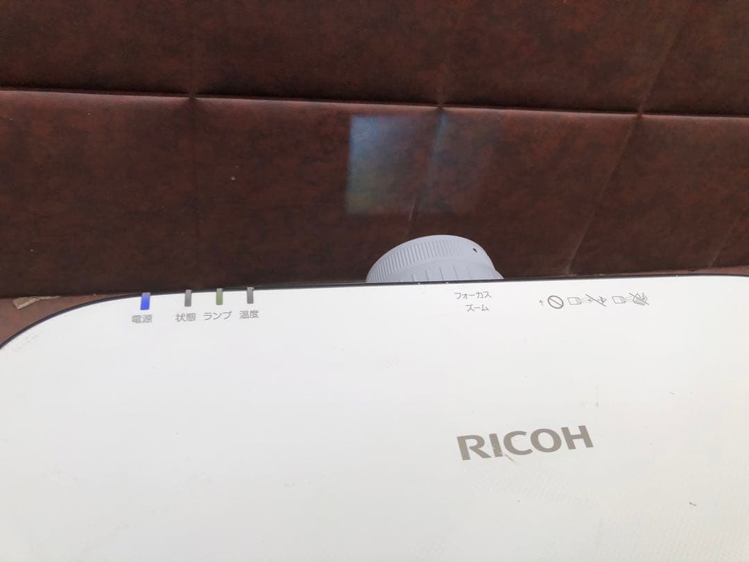 RICOH PJ WX6181N 大型プロジェクター通電のみ(J092)