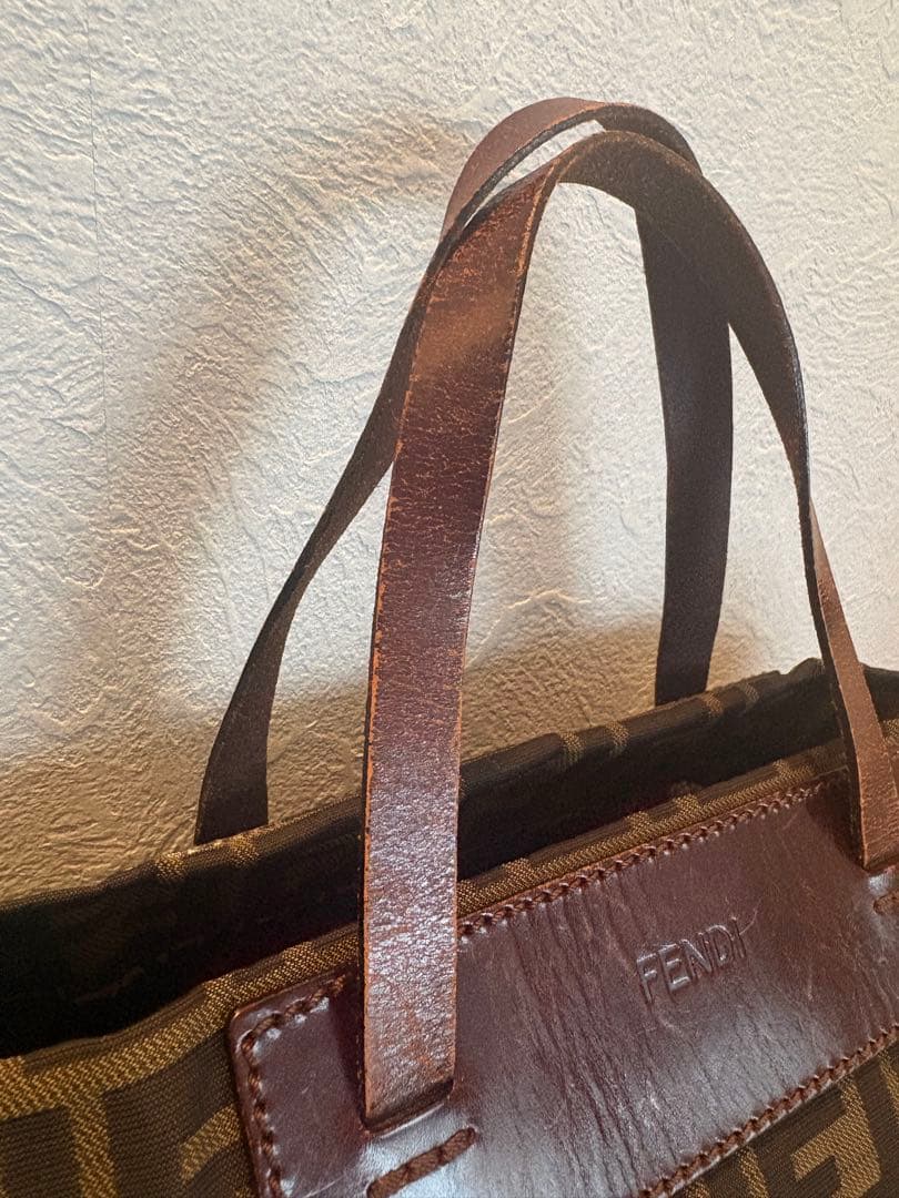 FENDI フェンディ 手提げ鞄　総柄