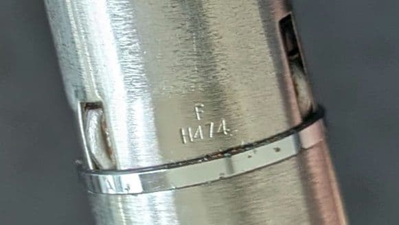 昭和レトロ　パイロット　ペン先一体型　万年筆　H474