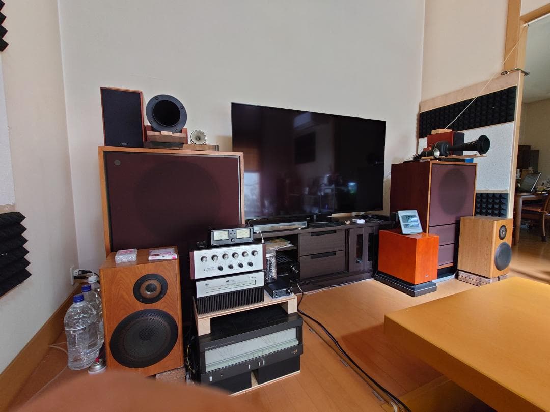 超最高級 天然黒御影石 オーディオボード●340×300×40●　ペア　送料無料