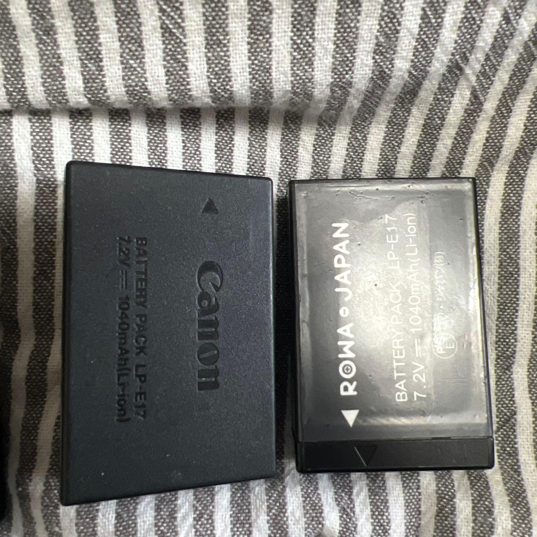 Canon EOS M5 セット/本体＋2本レンズ+バッテリー２つ+充電器