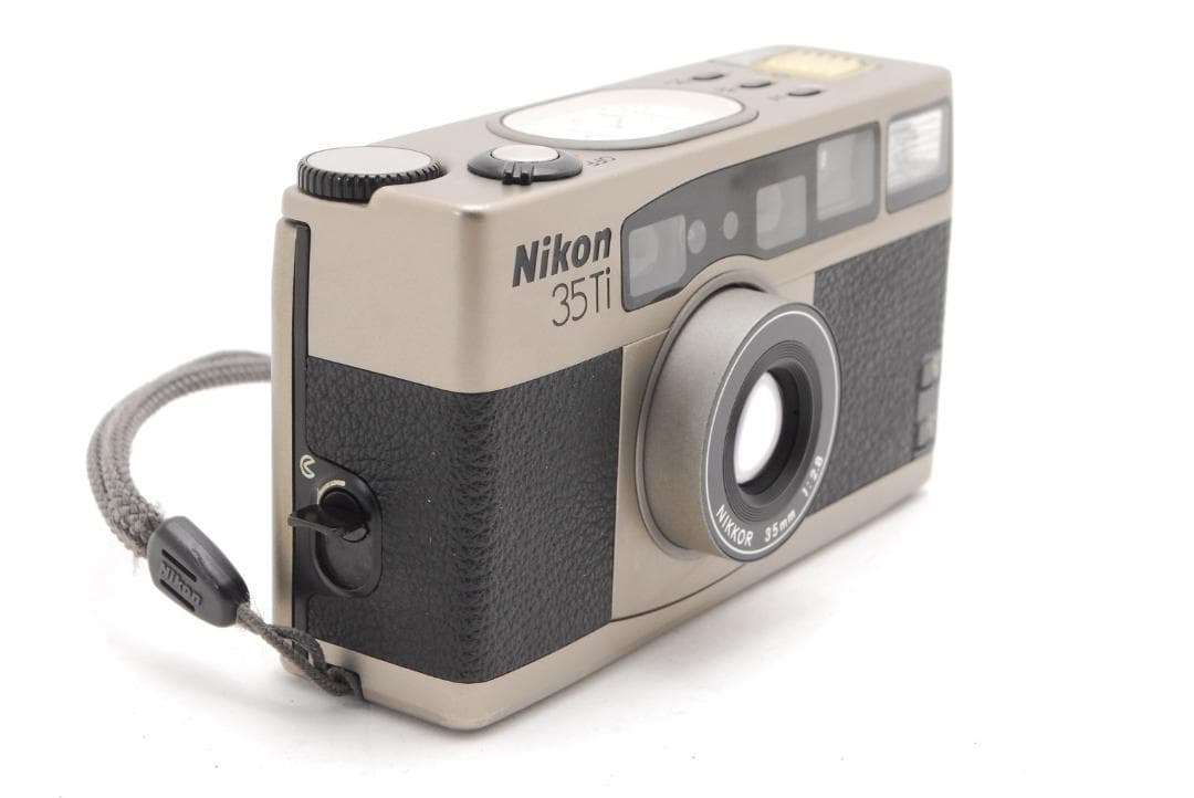 【動作OK】Nikon 35Ti フィルムカメラ ケース付