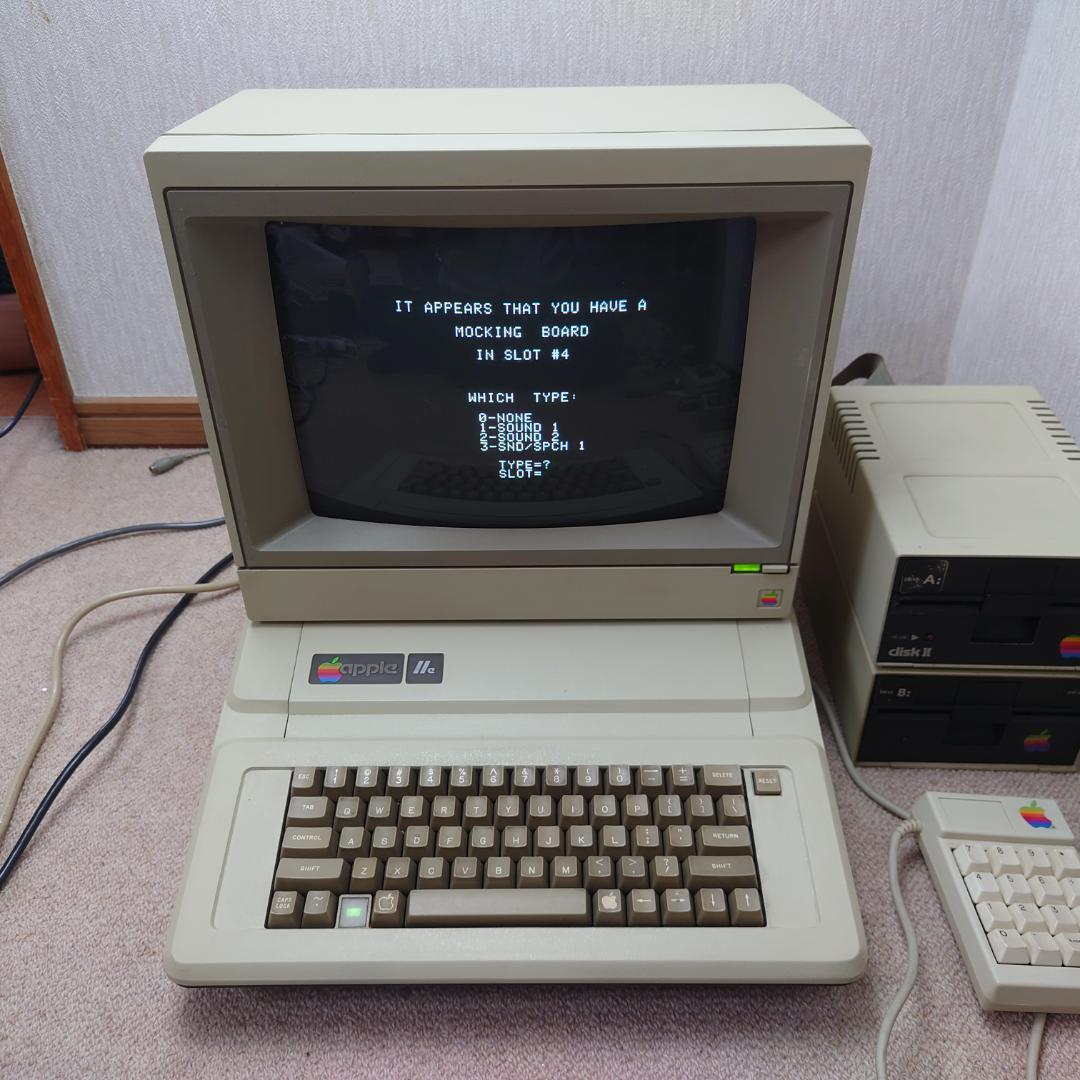 s*w様 ジャンク APPLEⅡe アップル2e アップルコンピューター 周辺機