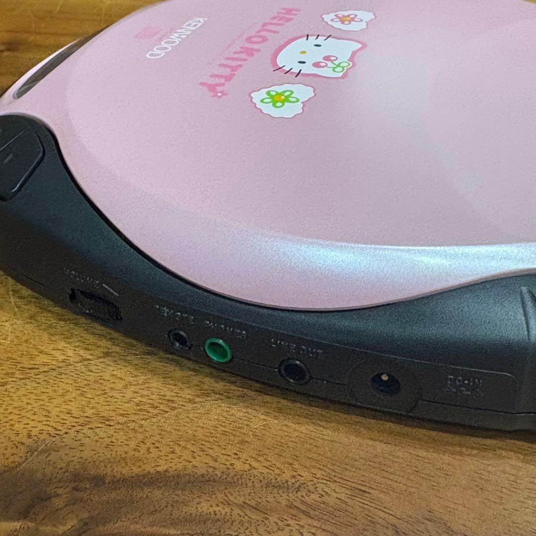 1998年☆新品KENWOOD HELLO KITTY ポータブルCDプレーヤー