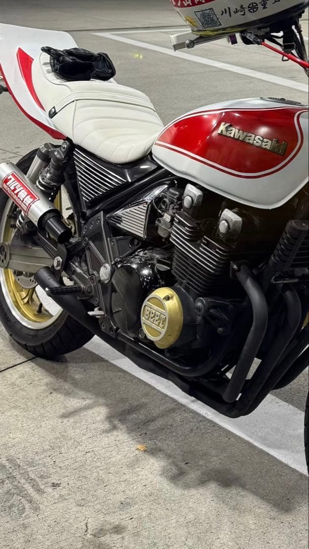 ゼファー400 ワルツ機械　カット