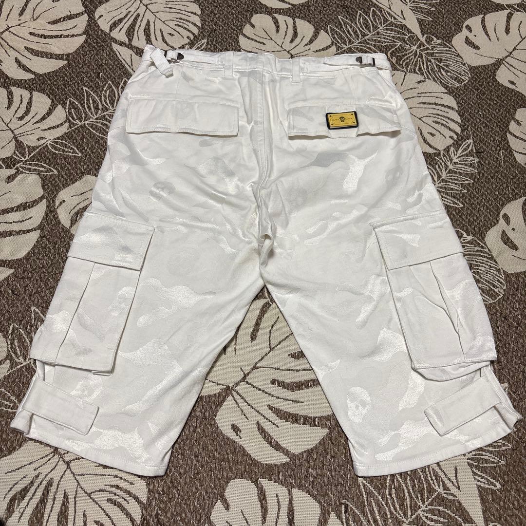 MARK & LONA（マークアンドロナ）ホワイトカモフラ柄カーゴパンツ