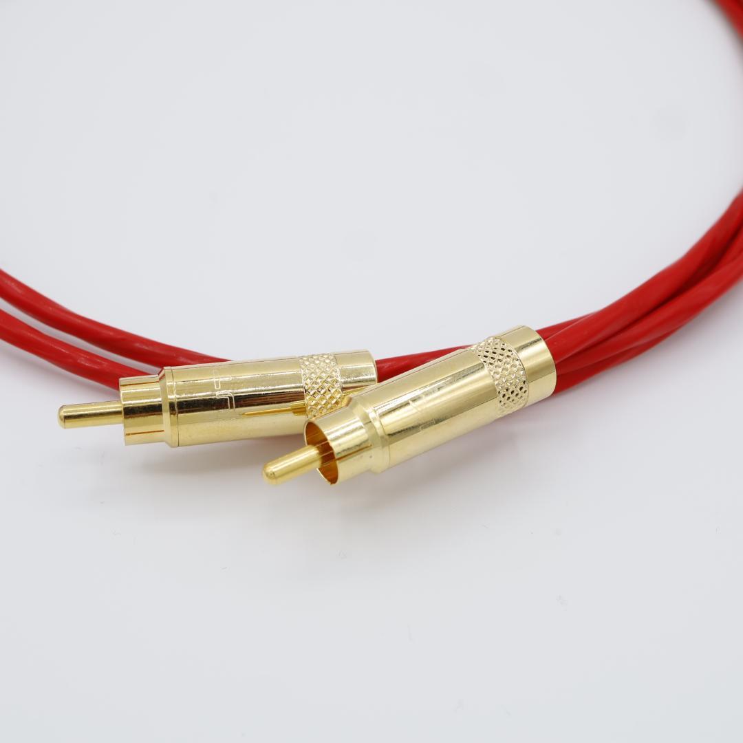 ベルデン 88760 8m +REAN ゴールドタイプ RCA 2本