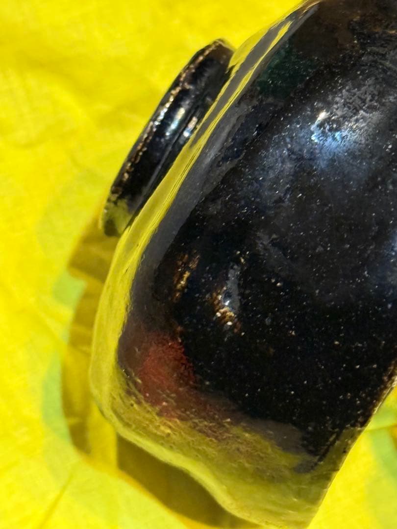 黒茶碗　樂焼　茶道具