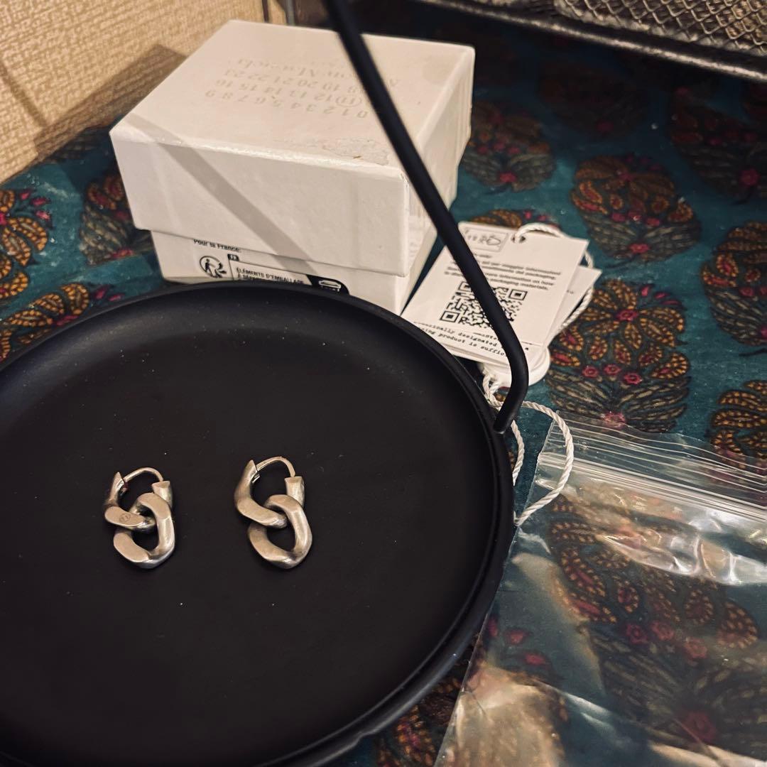 Maison Margiela マイヨン ピアス ダブルカーブリンク