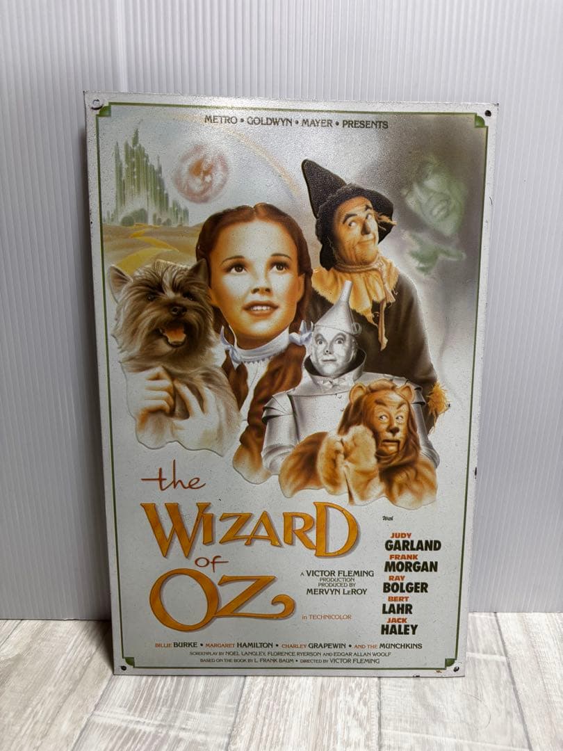 オズの魔法使　ブリキ看板