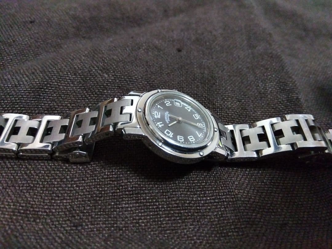 エルメス　クリッパーCL4.210　グレー